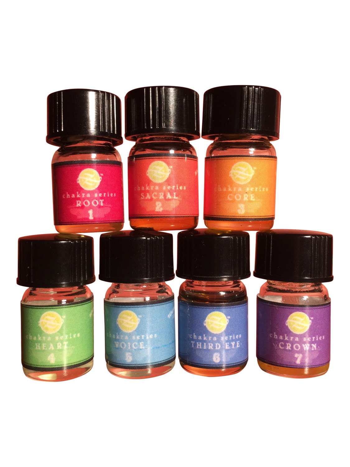Chakra Series Essential Oil Blend Mini Set - 2 ml size