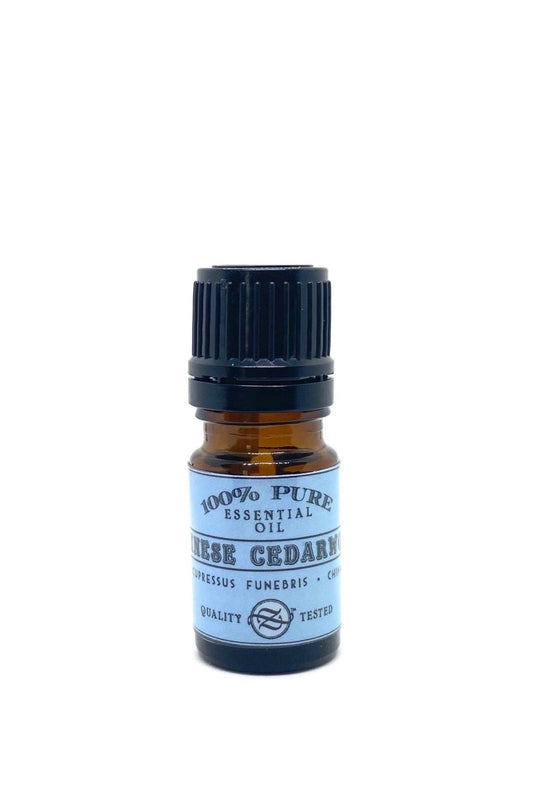 Cedarwood, Chinese, (Weeping Chinese Cypress) Essential Oil, Cupressus funebris, China