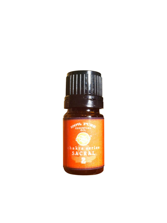 2. Sacral/Sex Chakra Essential Oil Blend