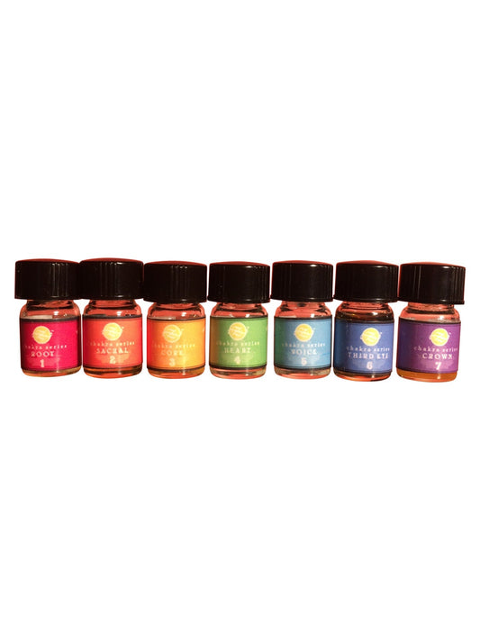 Chakra Series Essential Oil Blend Mini Set - 2 ml size