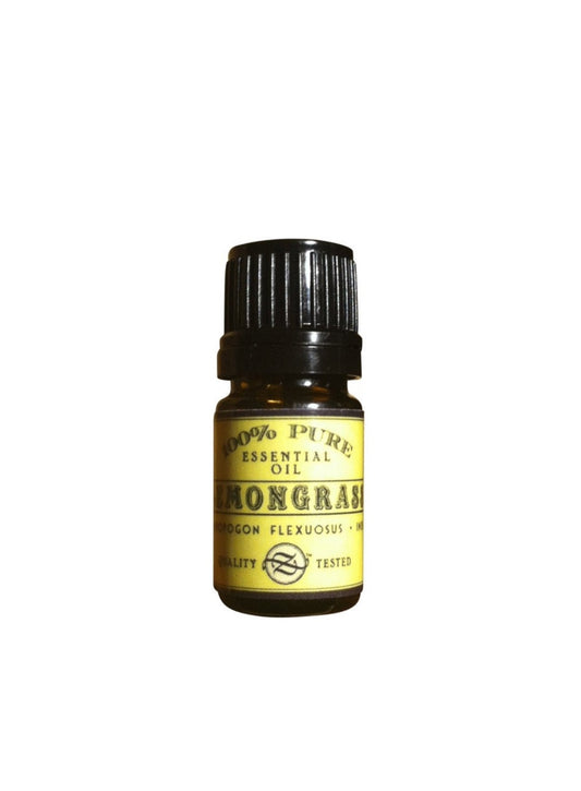 Lemongrass Essential Oil, Cymbopogon flexuosus, India