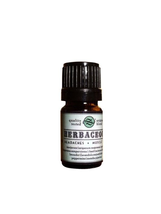 Herbaceous Essential Oil for Muscle Tension & Headaches