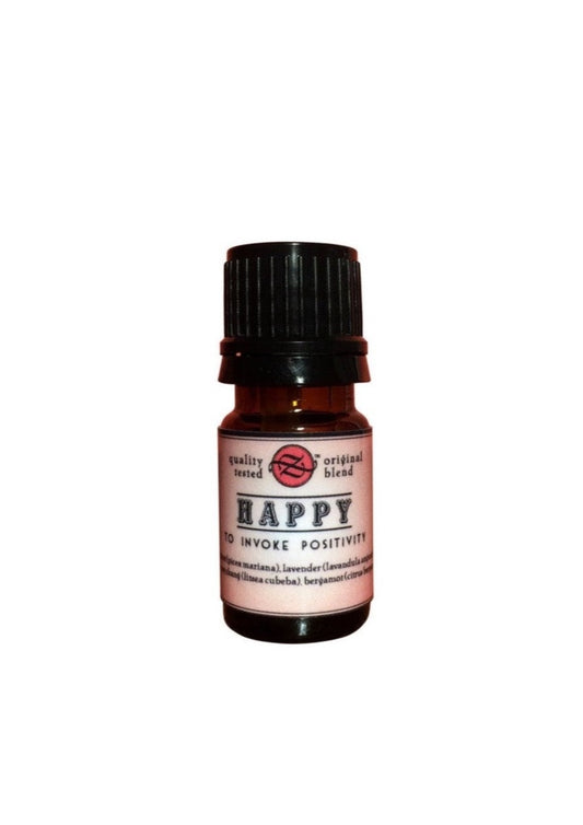 Happy Essential Oil Blend To Invoke Positivity